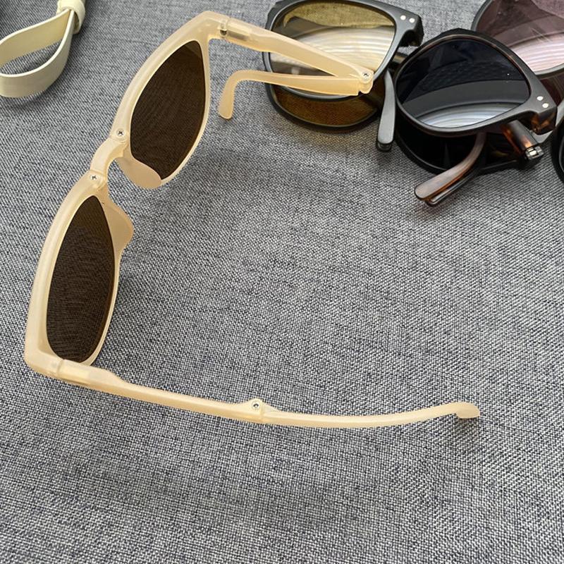 Product Introduction of Kính Râm Gấp, Thời Trang Nữ Mới, Kính Thiết Kế Thương Hiệu, Kính Hình Bầu Dục, Phong Cách Cổ Điển Dành Cho Nữ, Bảo Vệ UV400 18
