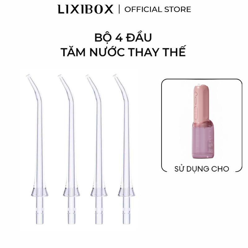 Set 4 Đầu Tiêu Chuẩn Thay Thế Máy Tăm Nước Halio UltraClean Express Replacement Jet Tip Set