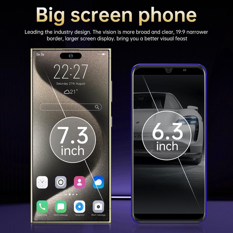 Product Introduction of Smartphone S25 Ultra Real 4G Android 11 built-in pen 7.3 large screen 13 million pixels (16G + 1T) 15