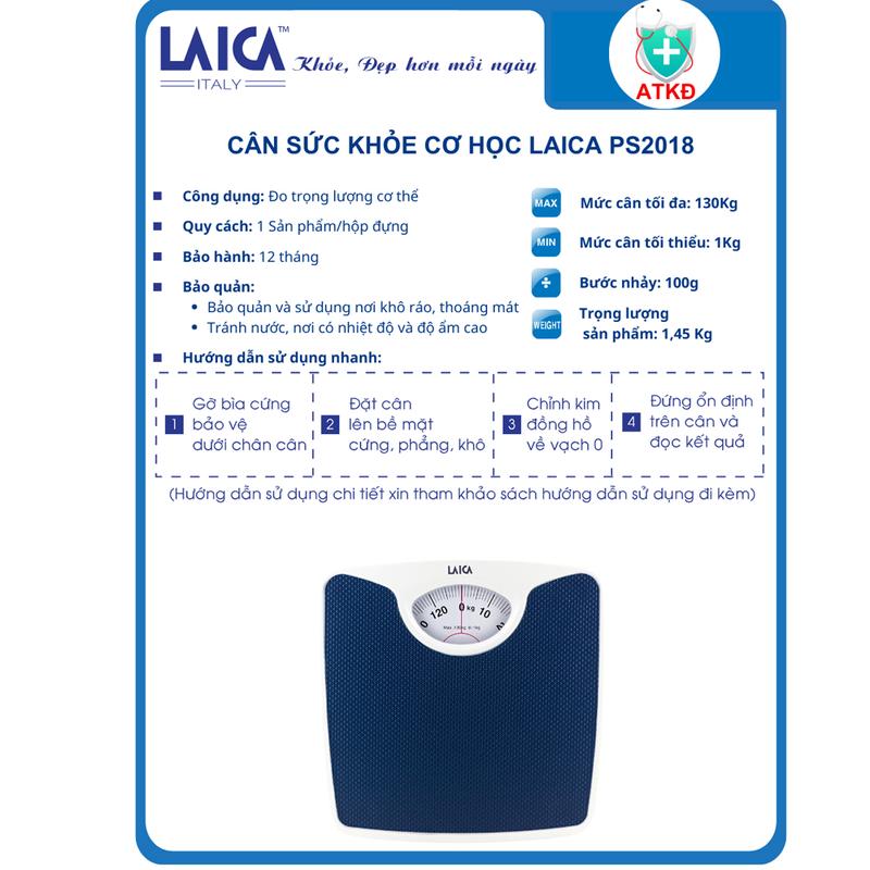 Cân Sức Khỏe Laica Italy PS2018 Màu Ngẫu Nhiên 5