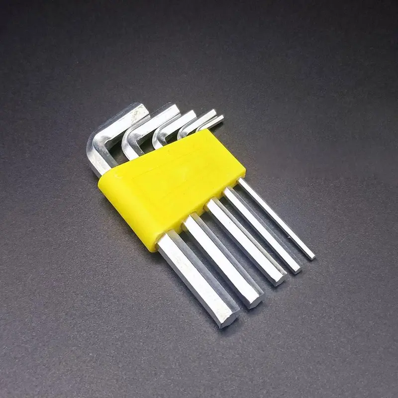 Bộ Cờ Lê Lục Giác Bằng Thép Không Gỉ, Hình Chữ L, 58 Chiếc, Cứng Cáp Và Đa Chức Năng, Thích Hợp Sử Dụng Trong Nhà, Bền, 100120 Trong, W3V3, Hàng Mới Về 5