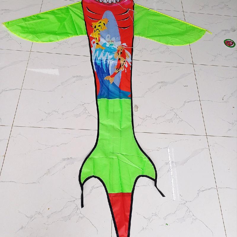 Diều cá mập khổng lồ  dài 2.5m màu ngẫu nhiên