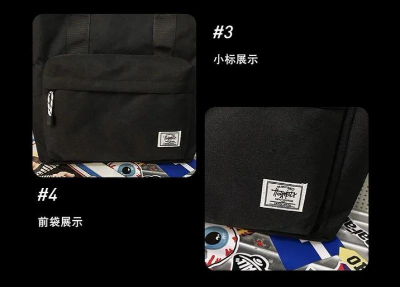 Product Introduction of Japan Fashion Tote & Shoulder Bag Nylon Waterproof Big Capacity Men Shoulder Bag Tote Bag Briefcase for Men Birthday Gift 13