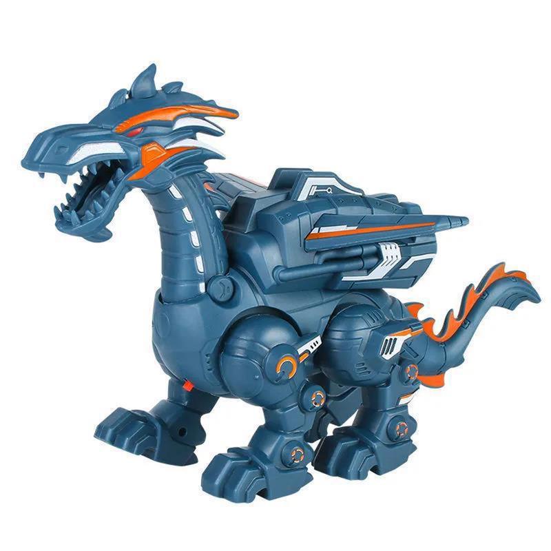 Electric Mechanical Dragon Toy, 1 Count Simulation Model Animal Toy, Creative Birthday and Holiday Gift Options 0