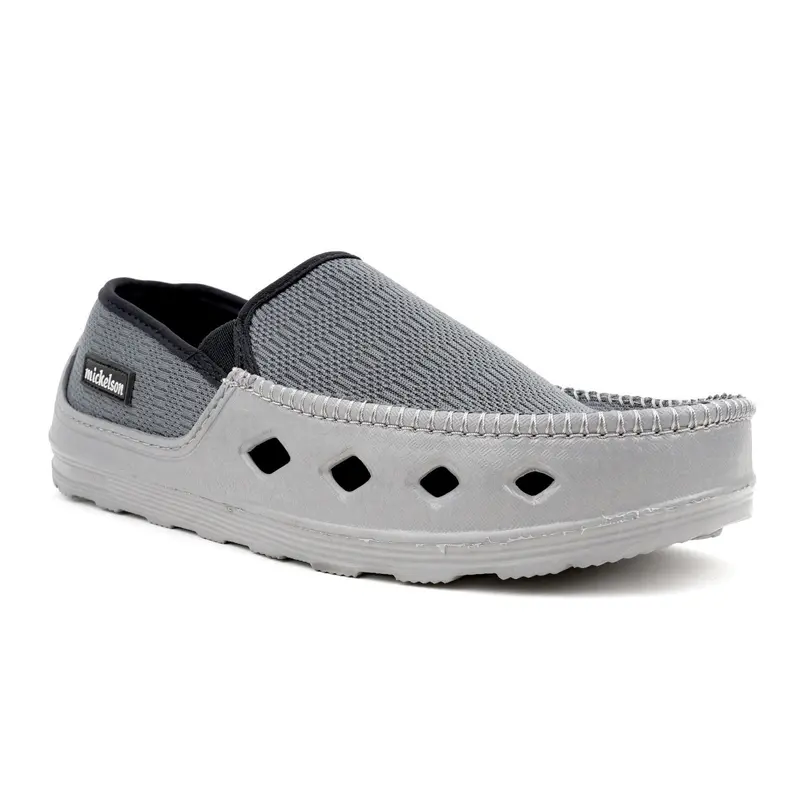 Sepatu Ardiles Mickelson Hitman - Fashion Casual Pria Flat Shoes Sneakers Kasual Kerja Hitam 7