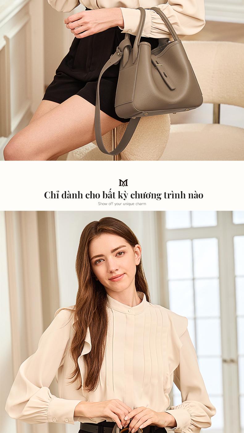 Product Introduction of MOSSDOOM Alora Bag Túi đeo vai đeo chéo thiết kế đa chức năng bằng da PU độc đáo thời trang dành cho nữ 18
