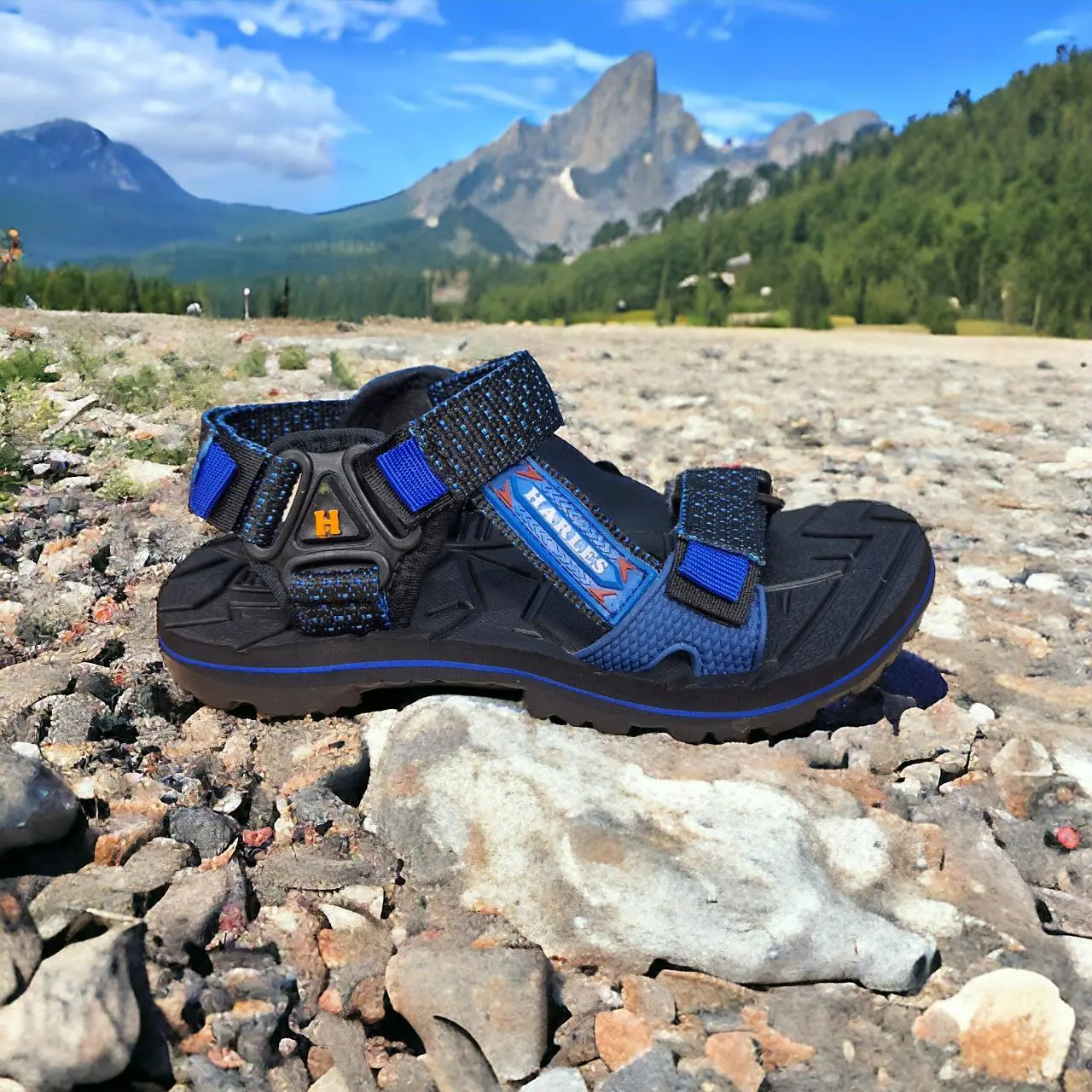 Sandal gunung anak cowok cewek sendal gunung ori harles size 33-37 nyaman tahan lama