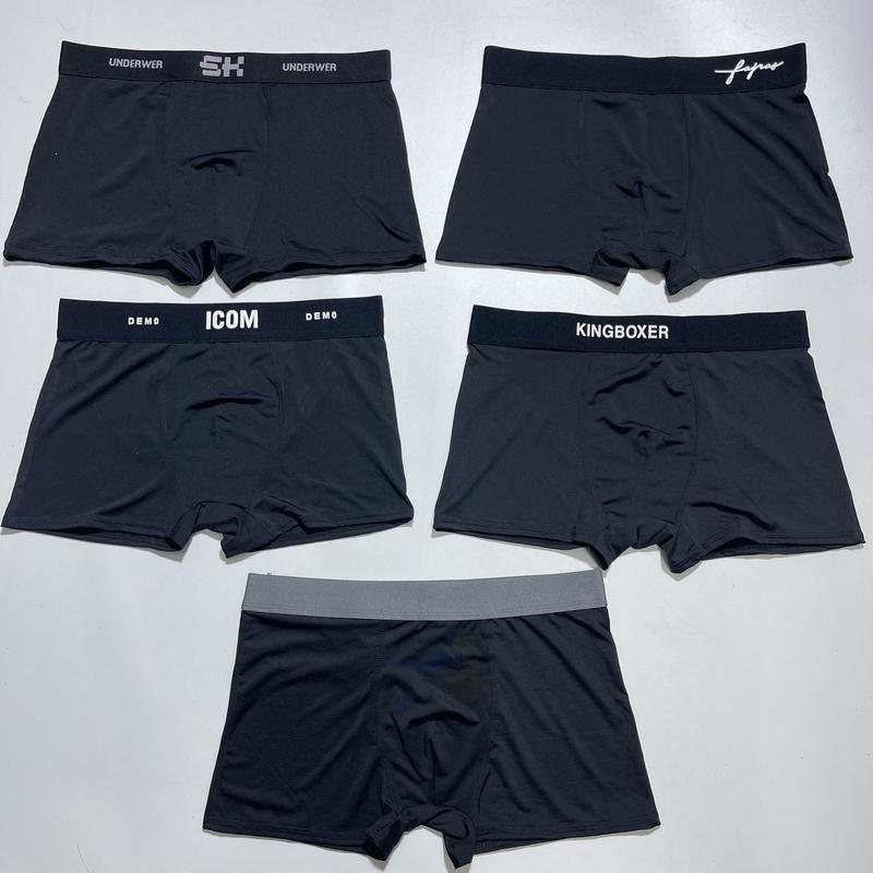 Combo 3-6-10 quần sịp nam Boxer, quần xì đùi nam Thun Lạnh co dãn mềm mặc thoáng mát, quần lót nam kháng khuẩn ôm body Menswear Quần Boxer