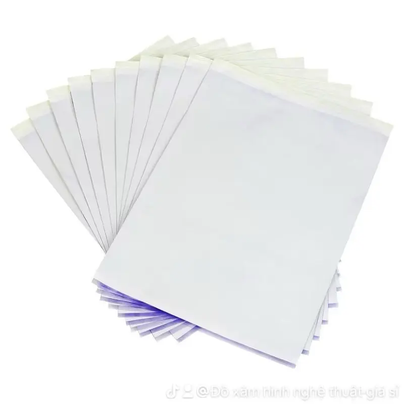 Giấy can nhiệt 1 tệp 100 tờ .tattoo 4
