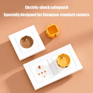 【Oddment】Penutup Stop Kontak Anti Debu EU Plug Pelindung Stop Kontak Child Protection Karet