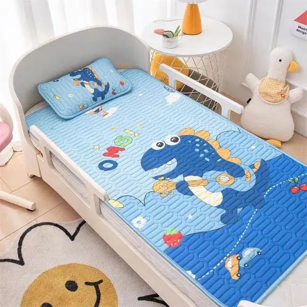 Chiếu điều hoà  Latex Dành Cho Bé Mẹ Chũn shop kèm vỏ gối mẫu mới nhất 2024 kích thước 1m2x60cm(chiếu cho trẻ con)