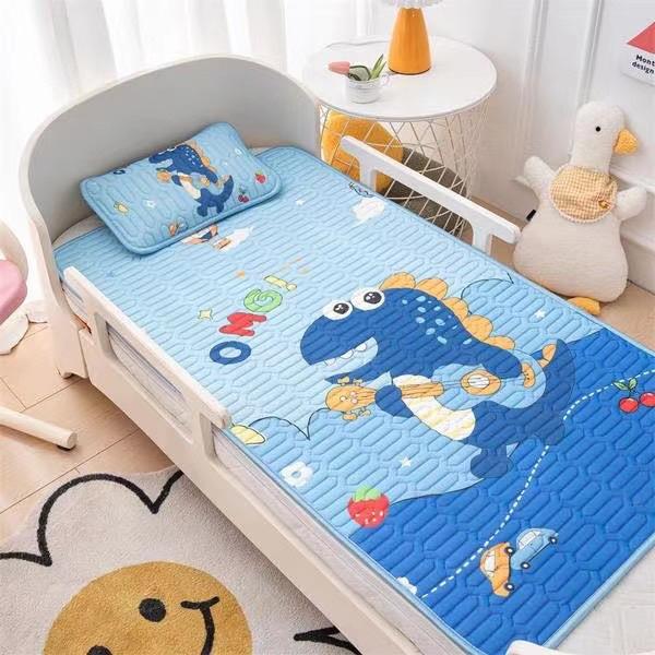 Chiếu điều hoà Latex Dành Cho Bé Mẹ Chũn shop kèm vỏ gối mẫu mới nhất 2024 kích thước 1m2x60cm(chiếu cho trẻ con)