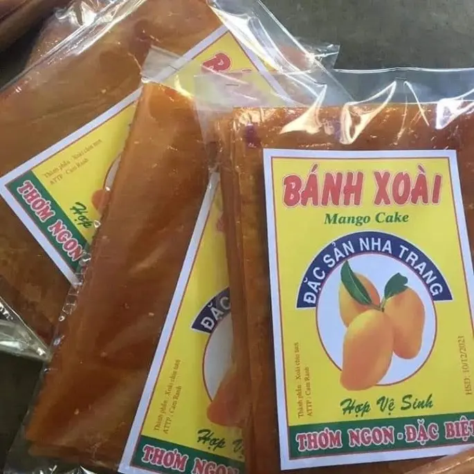 Bánh xoài nha trang trọng lượng 200gr Ăn Vặt Thức Ăn Cake Food Snack