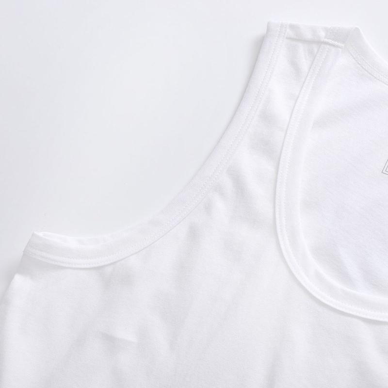 Áo Ba Lỗ Cotton Basic Cho Nam Ramsey RSC 201. Menswear Top áo  lá Nhung 2