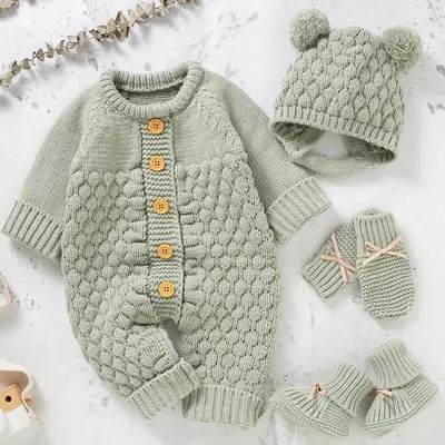 Newborn Baby Boy Outfits Infant Baby Boys Little Brother Romper