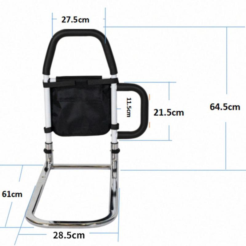 Product Introduction of Elderly Adults Bed Rails with Dual Handles Multipurpose 150kg Load Bearing Carbon Steel Material Easily Install Accessory 0