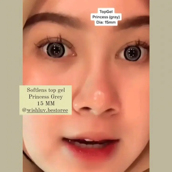 SOFTLENS TOP GEL PRINCESS KHUSUS MINUS (-0.50 s/d -6.00)