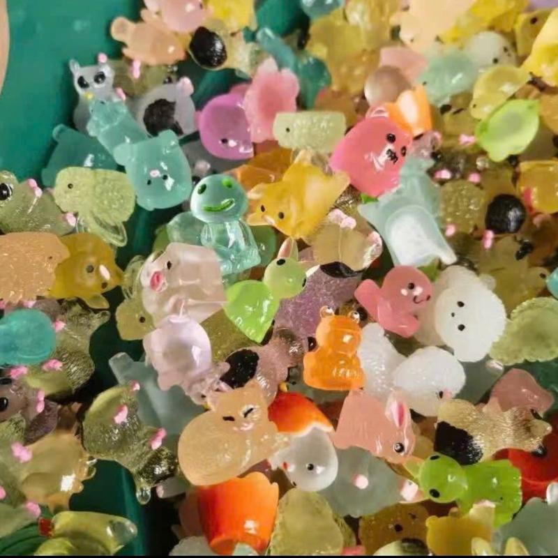 Sét 50 Túi mù mini 1cm dạ quang, túi kẹo bóc quà bí mật dạ quang, blind bag kẹo bóc quà test nhân phẩm cho bé 1
