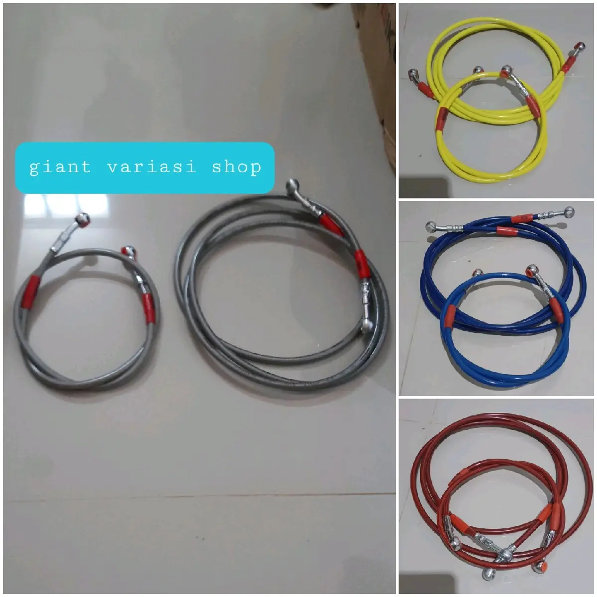 Selang Rem Depan Belakang 1 Set 95CM 215CM 130CM PNP NMax Old New PCX 150 160 XMax ADV Brake Hose DLL