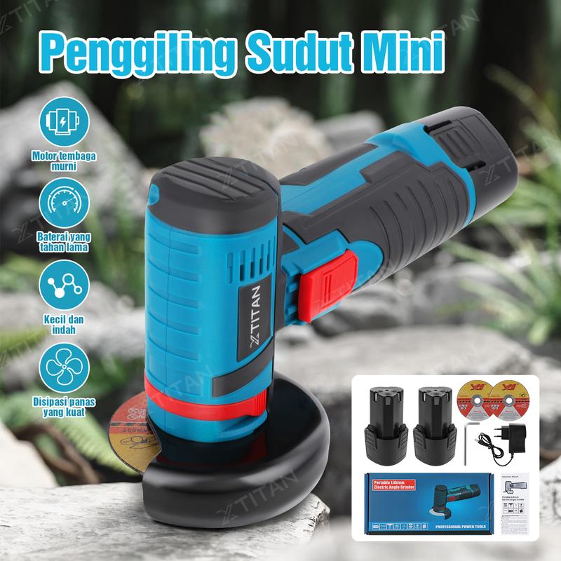 Product Introduction of DNY 12V Brushed Gerinda Sudut Mini Mesin Gerinda Tangan Alat Pemotong Alat Listrik Penggiling Sudut Nirkabel Cordless Angle Grinder 19