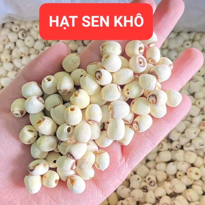 Hạt sen khô nấu cháo, súp, nấu chè 1