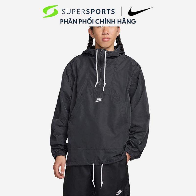 Áo Khoác Nam Nike Asm Club Marina Anorak - Đen - FN3893-010