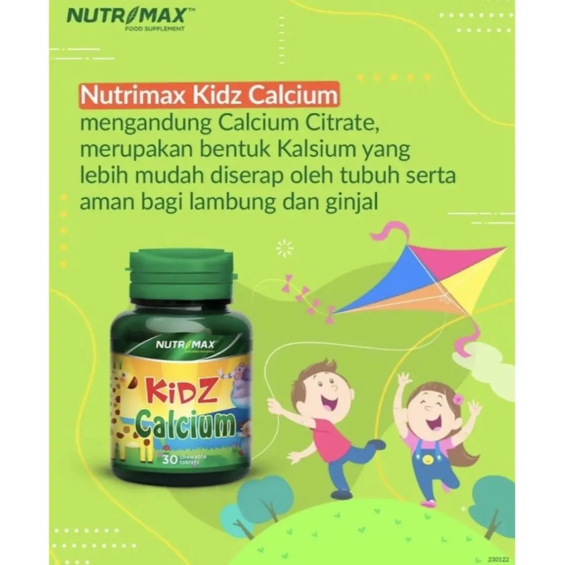 Nutrimax Kidz Calcium Anak