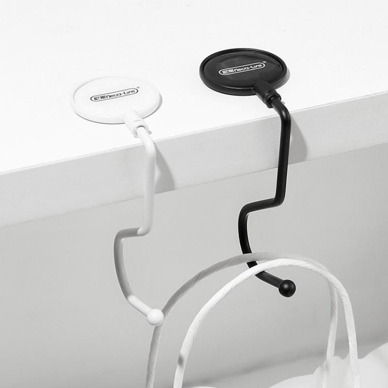 Product Introduction of Non-slip Bag Hook, 1 Count Multi-functional Removable Storage Hook, Handbag Hanger, Purse Hooks for Tables Desktop, Purse Hooks for Women Bags Hanging 3