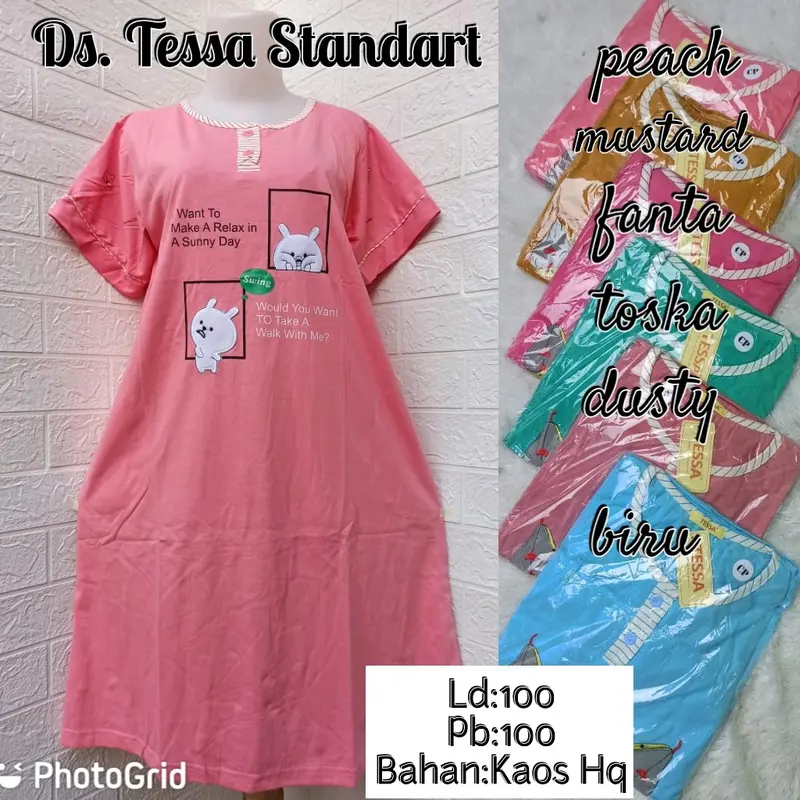 Daster Tessa standar Ld 100 0