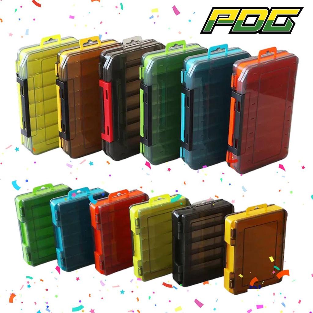 กล่องฟลายอิ้งบ็อกซ์สองด้าน อพาร์ทเมนต์ ล่อ กล่องฟลายอิ้ง กล่องเหยื่อล่อ กล่องเก็บของ Cecil Minnow กล