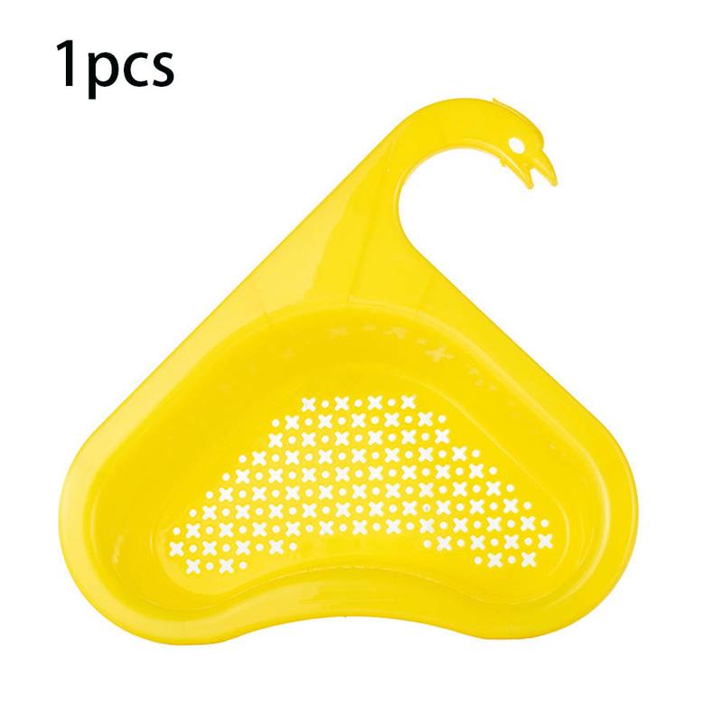 Product Introduction of Kitchen Sink Filter Swan Drain Basket Garbage Filter Shelf Strainer Leftover Sink Hanging Rack Multifunctional Drainage Basket 7