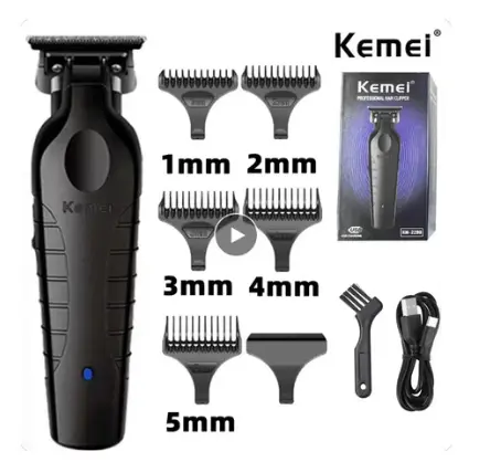 Ready Alat Cukur Kemei KM-2299 Colour Black Dof BEST SELLER 0