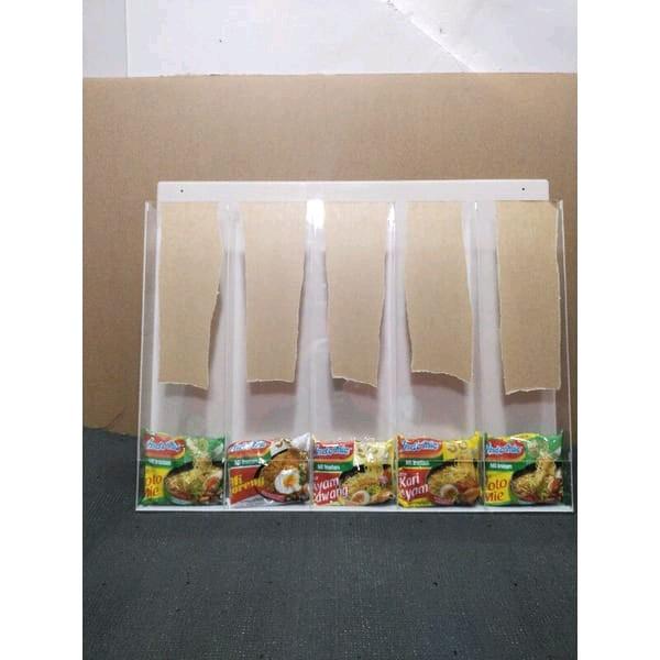 Rak Indomie Akrilik/Warpindo untuk Penyimpanan Mie Instan - Shop ...