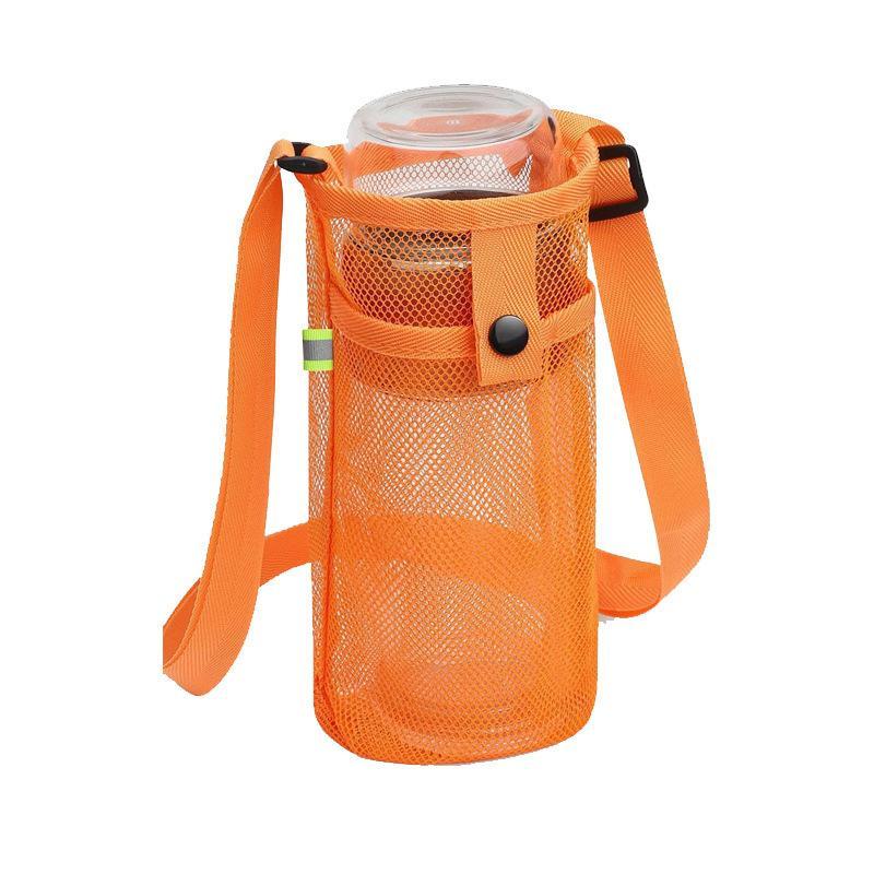 Adjustable Water Bottle Holder with Shoulder Strap, Convenient Water Bottle Holder for Sports, Gym, Hiking, Camping, and Travel, Drinkware 3