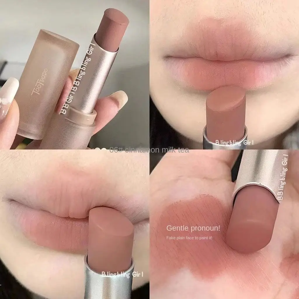 Son Môi Nhiều Màu Sắc, Nude, Lâu Trôi, Không Dính, Cốc, Dễ Sử Dụng