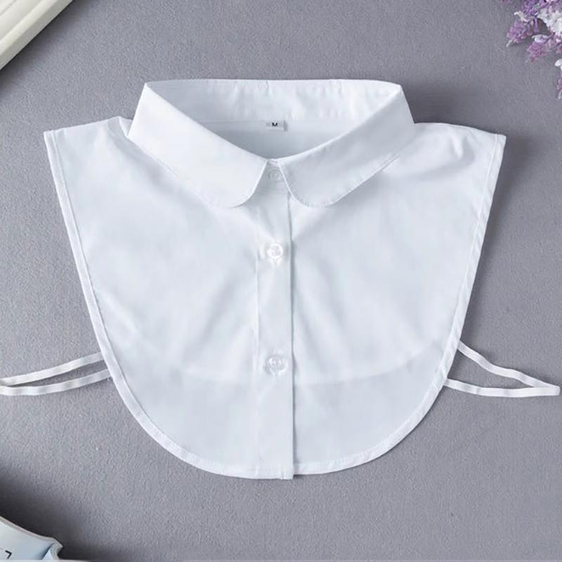 Product Introduction of Cổ Áo Giả Cho Áo Sơ Mi, Cổ Áo Có Thể Tháo Rời, Màu Trơn Cổ Áo Sơ Mi, Thích Hợp Cho Áo Cánh, Dành Cho Nam Và Nữ, Màu Đen Và Trắng, Phụ Kiện Áo Sơ Mi Quần Áo, DropShip 28