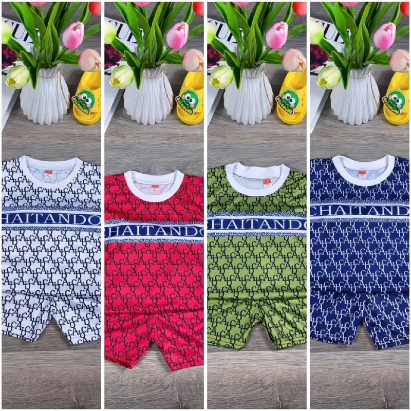 Combo 4 bộ ACB chất thun lạnh thái đủ size 8-40kg , vải mềm mịn mát , mặc thoải mái dễ chịu 1