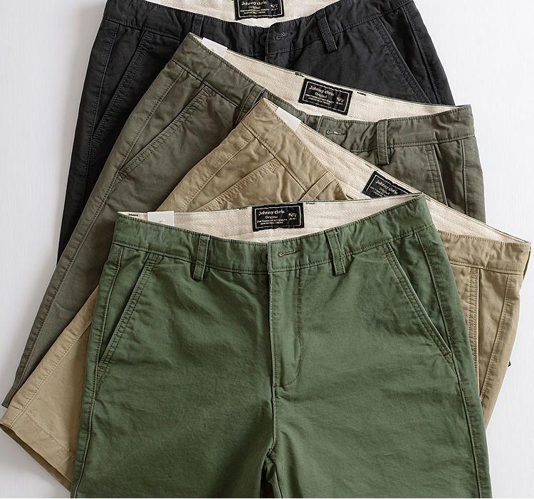 Product Introduction of Summer New Casual Shorts Men's Textured Slim Fit Trendy Capris Men's Versatile Straight Cargo Pants 3