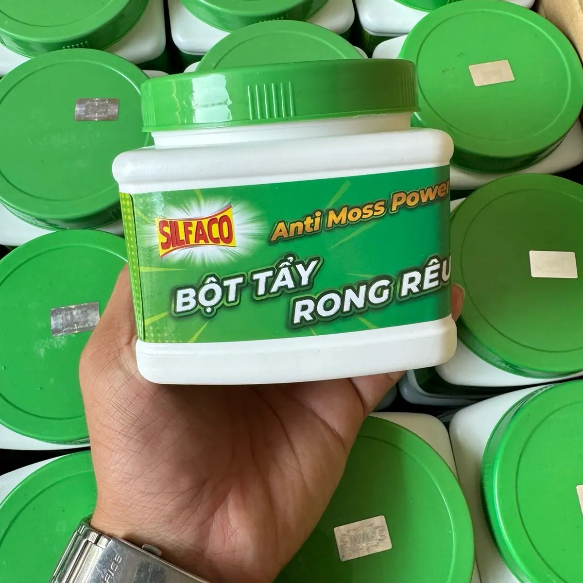 Bột Tẩy Rong Rêu.Hiệu Quả sau 10 phút.Diệt Rong Rêu cứng đầu,Siêu Mạnh