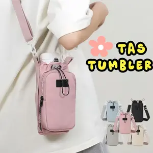 Sarung Tumbler Universal Tas Botol Tumbler Untuk Kapasitas Besar / Tas Selempang Berlapis-lapis Untuk Tas Botol Air Dan Tas Ponsel