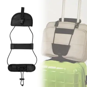 Big Suitcase Strap - Elastic & Adjustable Luggage Fastener, Heavy-Duty Travel Bag Tying Strap
