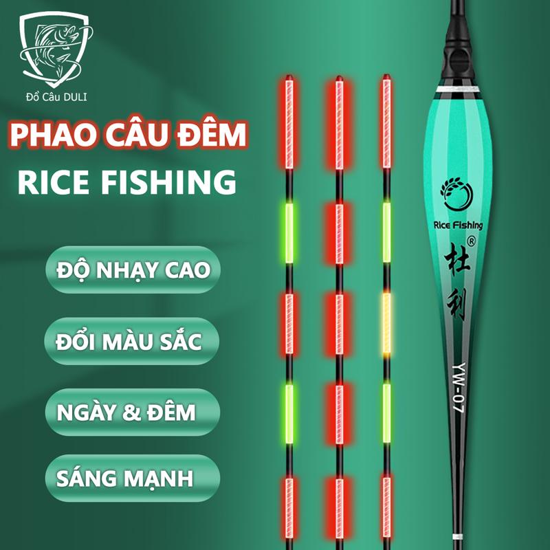 Phao Câu Cá Rice Fishing, Phao Câu Đêm thông minh truyền tín hiệu nhanh nhạy PC-40