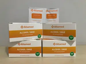 ALCOHOL SWAB - BRAND ALTAMED - 2PLY (100 Pcs)