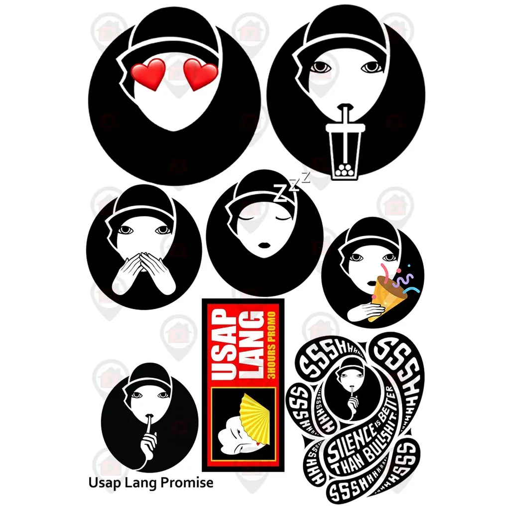 1 set of Sogo Victoria Court LONG TAYO sticker car - TikTok Shop ...