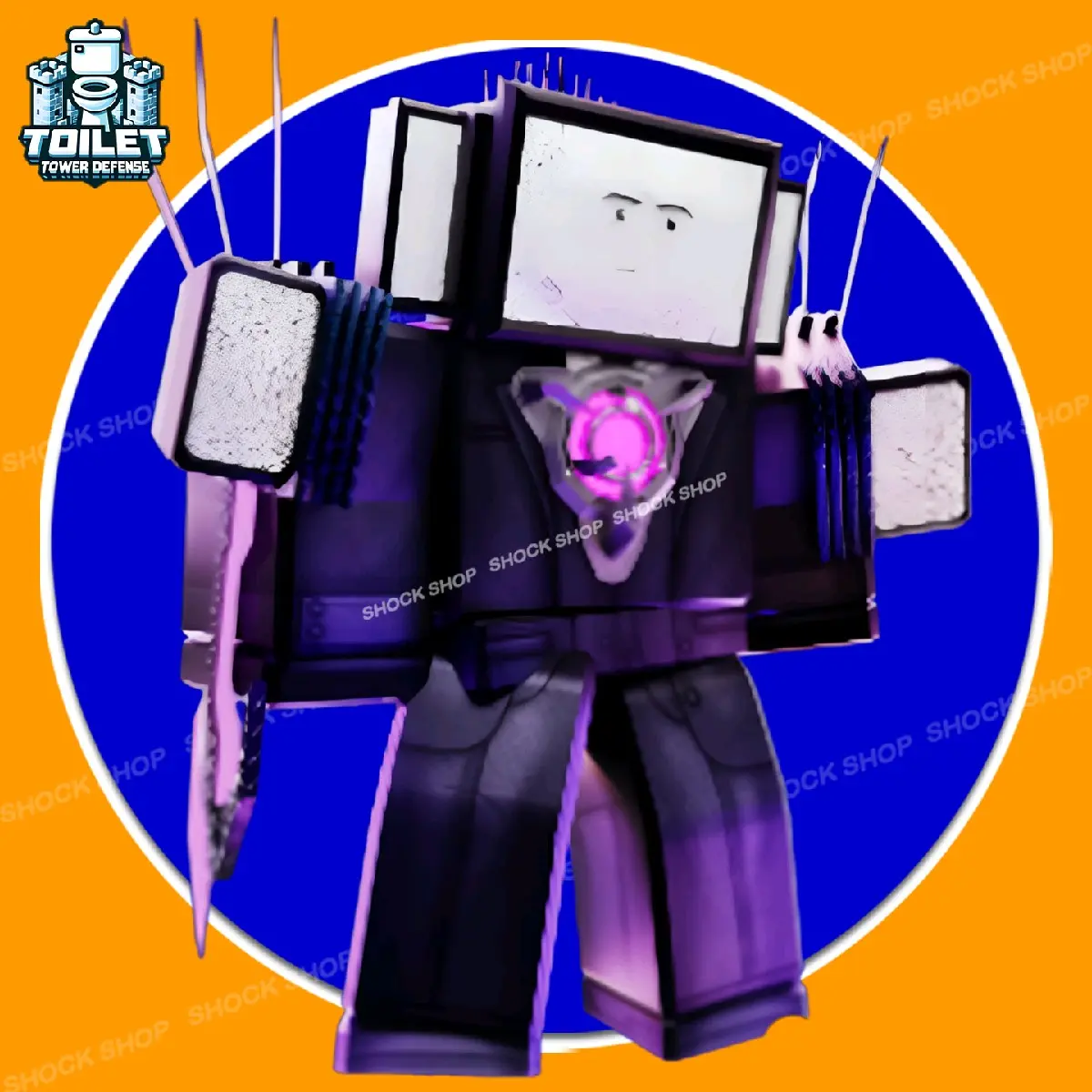 SHOCKSHOPไอเทมตัว>ก็อต< เกมส์ Toilet tower defense แถมฟรีไอเทมในเกมส์