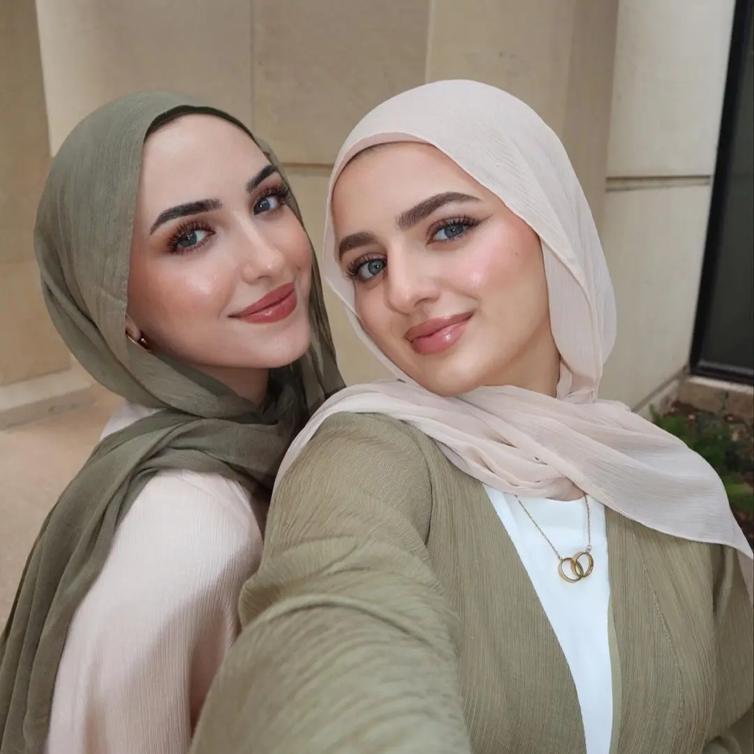 New rayon cotton Muslim hijabs for women scarf plain shawls femme musulman soft viscose rayon headscarf Islamic turban headband, give beautiful gift pashmina Wanita