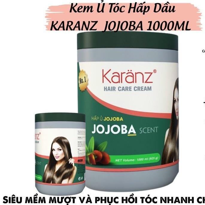 KEM Ủ TÓC HẤP DẦU TINH CHẤT LỤC TẢO BIỂN VÀNG JOJOBA KARANZ 1000ML