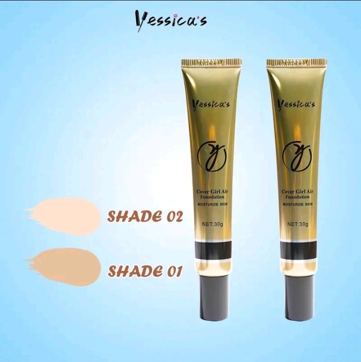 FYC- Jesica's Waterproof Foundation Cover Girl Air Moisturize Skin Tahan Lama 6