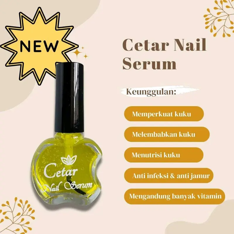 SERUM KUKU / CETAR NAIL SERUM / VITAMIN KUKU / SERUM KUKU CETAR 1