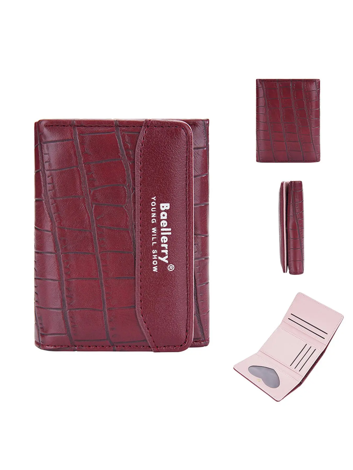 Women's Fashionable Short Wallet, Casual Multi Card Slot Wallet for Daily Used, Trendy All-match & Exquisite Wallet for Birthday Gift